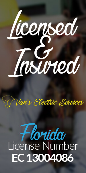 Vans-Electric Licensed and Insured
