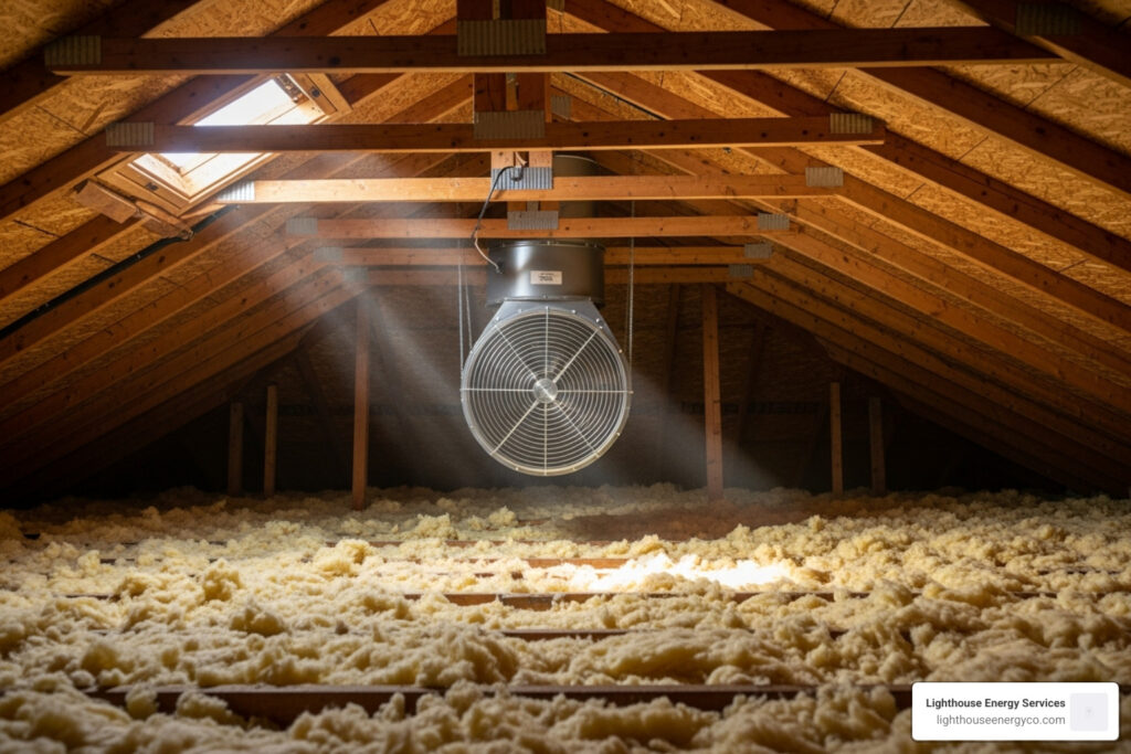 attic fan installation cost