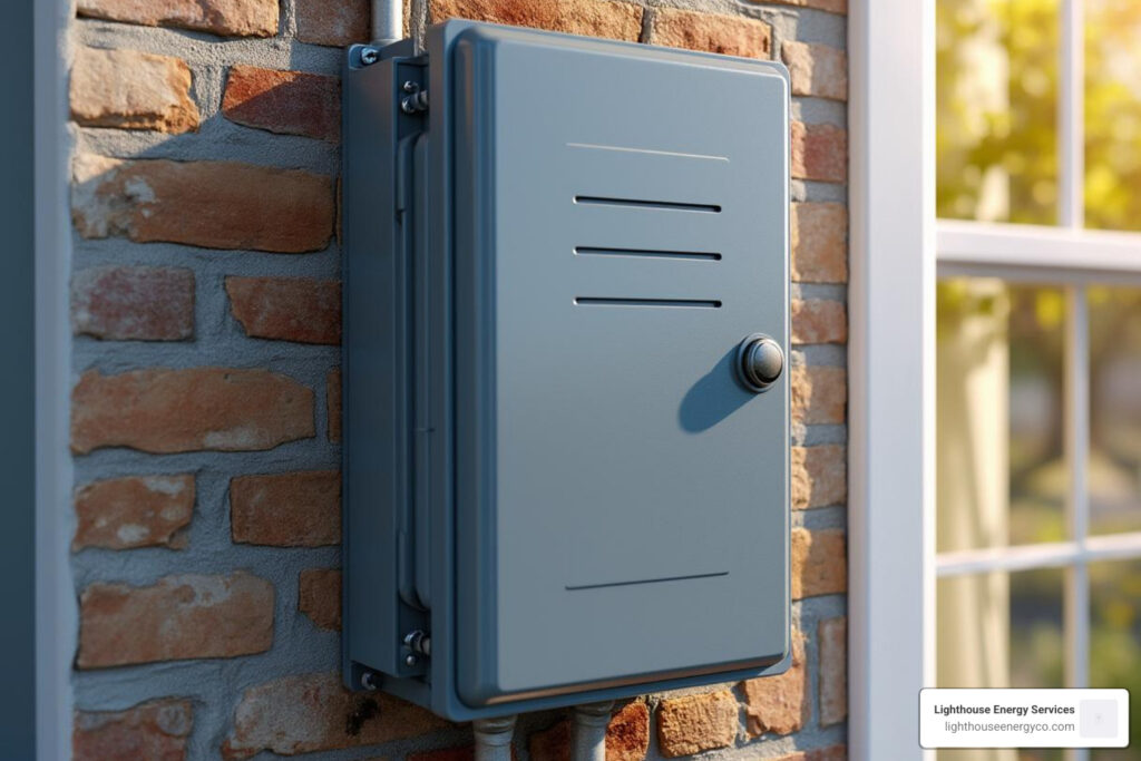 outside 200 amp breaker box