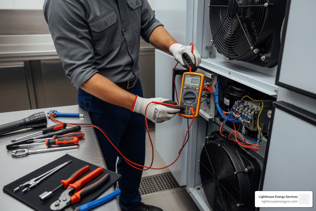 cooler repair electrician near me