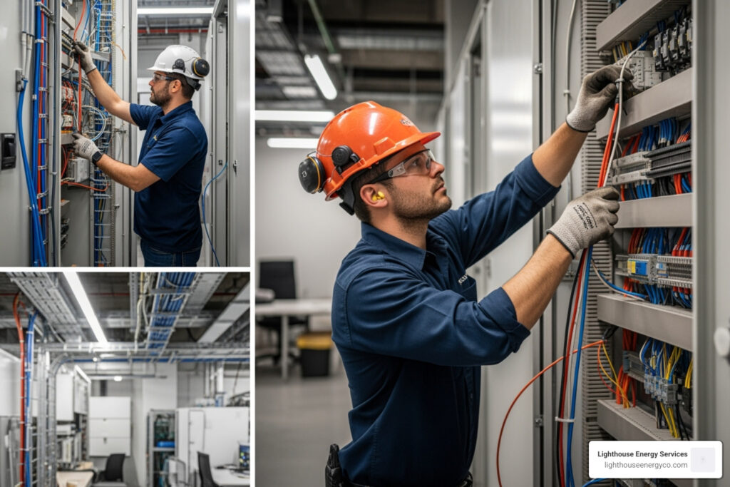commercial and industrial electrical contractors