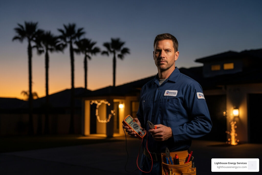 Emergency electrician Palm Beach