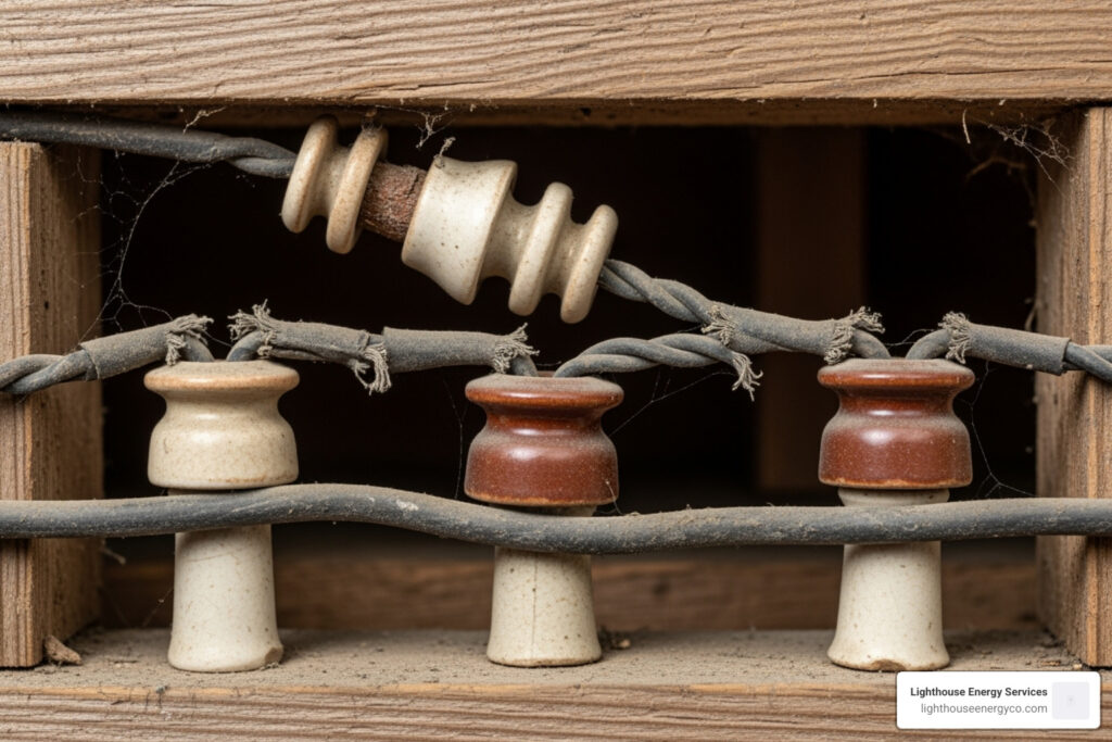 knob and tube wiring