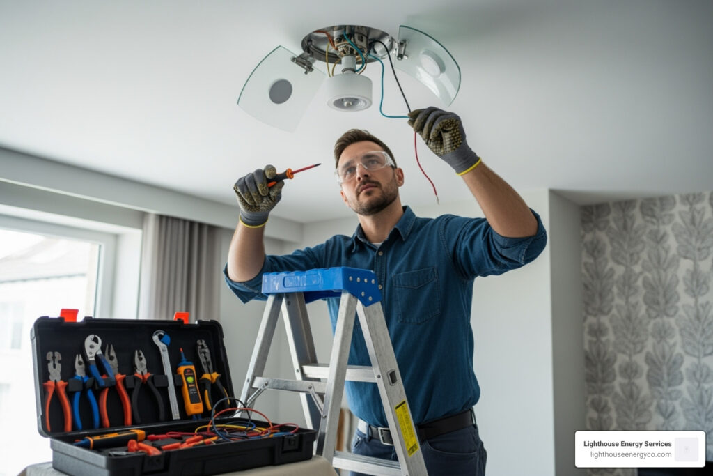 light fixture repair near me