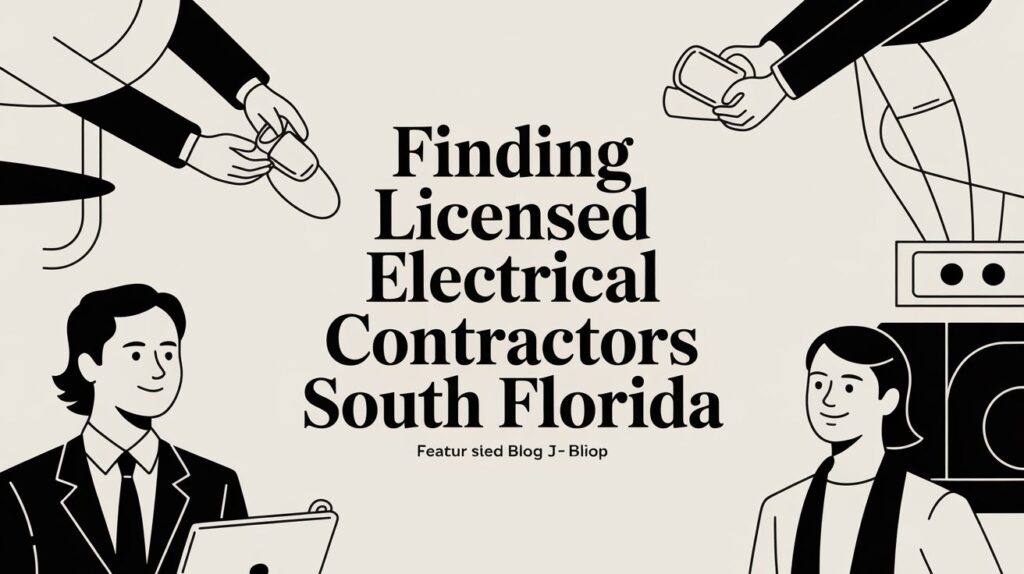 electrical contractors south florida electrical services Finding Licensed Electrical Contractors South Florida For anyone living in South Florida, this is a non-negotiable. Electrical problems don’t wait for business hours, and during hurricane season, you need a team you can count on. Finding reliable electrical contractors South Florida means finding someone who answers the call when it matters most. electrical contractors south florida electrical services Finding Licensed Electrical Contractors South Florida For anyone living in South Florida, this is a non-negotiable. Electrical problems don’t wait for business hours, and during hurricane season, you need a team you can count on. Finding reliable electrical contractors South Florida means finding someone who answers the call when it matters most.
