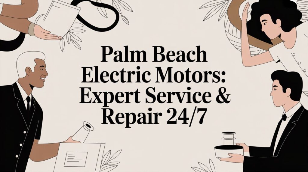 palm beach electric motors service repair Palm Beach Electric Motors: Expert Service & Repair 24/7 When it comes to Palm Beach electric motors, getting professional service isn't a luxury—it's essential for keeping your home or business running smoothly. From the pool pump in your backyard to the heavy-duty equipment at a commercial facility, these motors are the quiet powerhouses behind our daily lives. Making sure they're in top shape is the key to efficiency and reliability. palm beach electric motors service repair Palm Beach Electric Motors: Expert Service & Repair 24/7 When it comes to Palm Beach electric motors, getting professional service isn't a luxury—it's essential for keeping your home or business running smoothly. From the pool pump in your backyard to the heavy-duty equipment at a commercial facility, these motors are the quiet powerhouses behind our daily lives. Making sure they're in top shape is the key to efficiency and reliability.