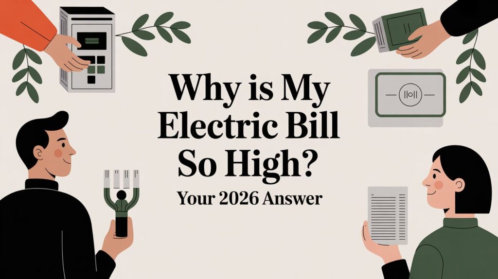why is my electric bill so high electric bill Why Is My Electric Bill So High? Your 2026 Answer That shocking number staring back from your monthly statement usually has a pretty simple explanation. When you ask, "Why is my electric bill so high all of a sudden?" the answer always comes down to two things: how much electricity you used (your consumption) and what your utility charges for it (your rate). A sudden spike just means one—or both—of those numbers went up, often without you even noticing. why is my electric bill so high electric bill Why Is My Electric Bill So High? Your 2026 Answer That shocking number staring back from your monthly statement usually has a pretty simple explanation. When you ask, "Why is my electric bill so high all of a sudden?" the answer always comes down to two things: how much electricity you used (your consumption) and what your utility charges for it (your rate). A sudden spike just means one—or both—of those numbers went up, often without you even noticing.