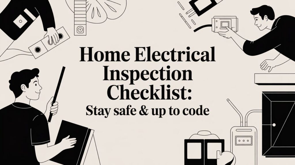 home electrical inspection checklist electrical safety Home Electrical Inspection Checklist: Stay Safe & Up to Code The verified data states that inspectors check proper grounding and bonding at the panel and verify related safety conditions during residential inspections. That’s one reason this part of a home electrical inspection checklist should never be reduced to a quick glance.