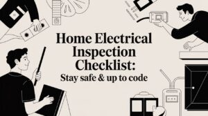 home electrical inspection checklist electrical safety Blog Electricians Blog