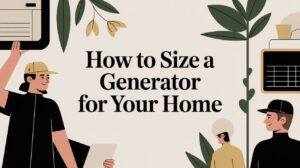 how to size a generator for your home generator sizing Blog Electricians Blog