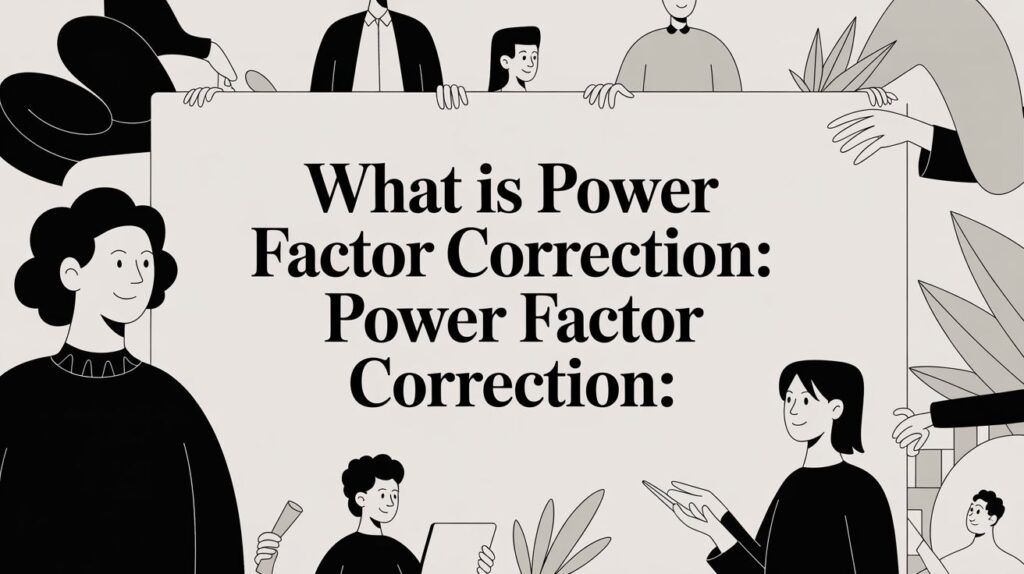 what is power factor correction illustration What Is Power Factor Correction: Power Factor Correction: You open the utility statement, scan past the kWh line you recognize, and then see charges that feel harder to pin down. Maybe it’s a demand charge. Maybe it’s a penalty tied to reactive power. Maybe the bill just keeps climbing even though production, occupancy, or operating hours haven’t changed much. That’s usually when the question comes up: what is power factor correction, and why does it matter enough to show up on the balance sheet?