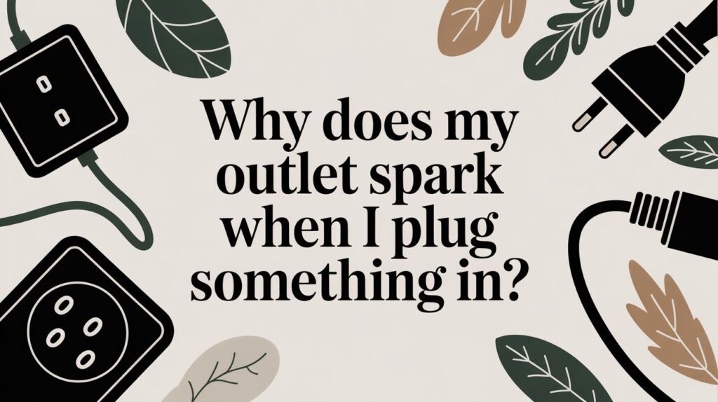 why does my outlet spark when i plug something in electrical outlets Why Does My Outlet Spark When I Plug Something In? If you’ve been searching why does my outlet spark when i plug something in, the short answer is this: some sparks are normal, some are not, and the details matter. Color, sound, frequency, smell, and what was plugged in all help tell the story.