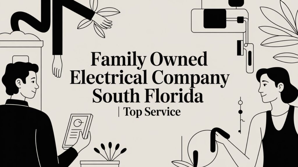 family owned electrical company south florida electrical services Family Owned Electrical Company South Florida | Top Service That's why the phrase Family owned electrical company South Florida only matters if it comes with direct accountability. If the owner's name is on the business, that should show up in how the company handles emergency calls, scheduling, pricing, and workmanship. If it doesn't, the label is just decoration.