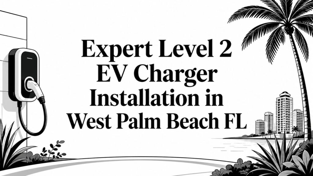 level 2 ev charger installation in west palm beach fl ev charger Expert Level 2 EV Charger Installation in West Palm Beach FL The part that usually gets missed is this. Level 2 EV charger installation in West Palm Beach FL isn't just about buying a charger and hanging it on the wall. It's an electrical project that has to fit your panel, your parking layout, Palm Beach County permit requirements, and in a lot of South Florida homes, the heavy load already created by air conditioning.