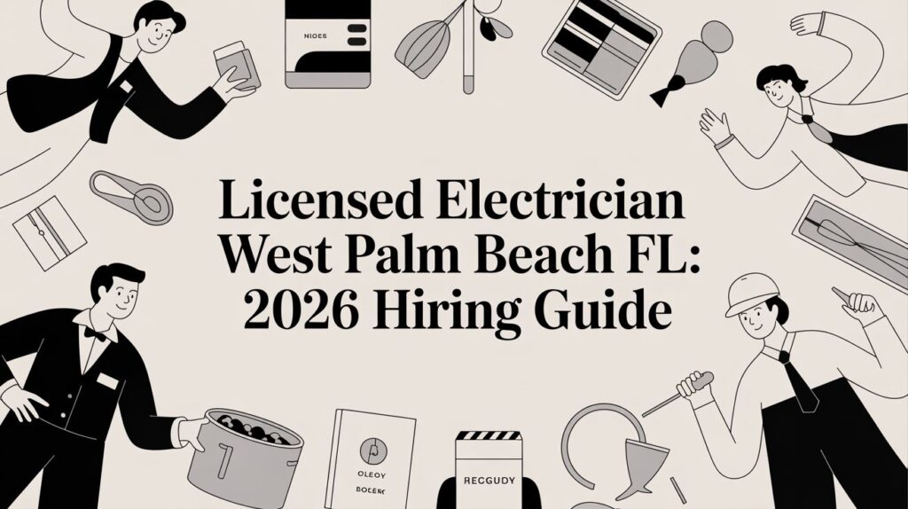 licensed electrician west palm beach fl hiring guide Licensed Electrician West Palm Beach FL: 2026 Hiring Guide You usually start looking for a Licensed electrician West Palm Beach FL at the worst possible time. The breaker won't reset. Half the house is dark. The A/C is off. You smell something hot near the panel, or a tenant is calling after business hours because outlets on one wall just died.
