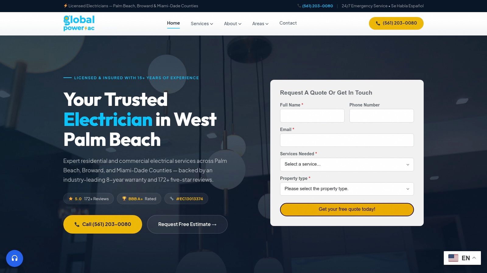 Global Power & AC Corp (West Palm Beach)