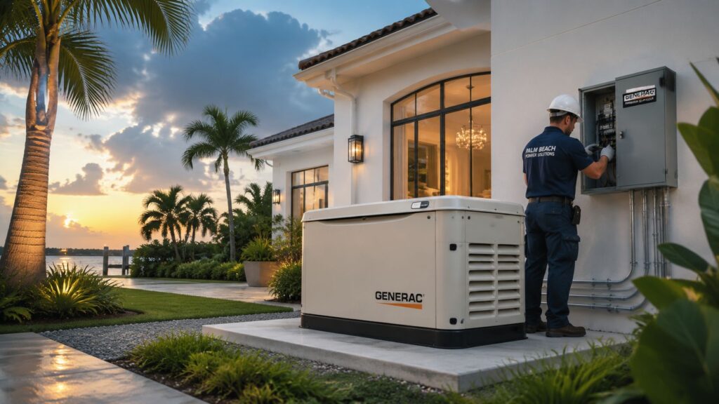 emergency home generator installation generator service Emergency Home Generator Installation in Palm Beach That's where emergency home generator installation stops being a luxury upgrade and starts looking like basic storm preparation. A permanent standby generator isn't just about convenience. It's about keeping the house livable, protecting what's inside it, and removing the scramble that comes with portable cords, fuel cans, and unsafe hookups. In Palm Beach County, where hurricane prep and code compliance both matter, the difference between a proper installation and a shortcut job is huge. emergency home generator installation generator service Emergency Home Generator Installation in Palm Beach That's where emergency home generator installation stops being a luxury upgrade and starts looking like basic storm preparation. A permanent standby generator isn't just about convenience. It's about keeping the house livable, protecting what's inside it, and removing the scramble that comes with portable cords, fuel cans, and unsafe hookups. In Palm Beach County, where hurricane prep and code compliance both matter, the difference between a proper installation and a shortcut job is huge.