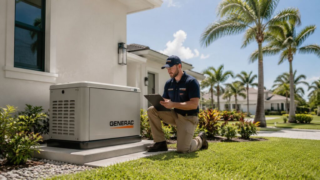 whole house generator installation cost generator technician Whole House Generator Installation Cost in Palm Beach County That's when a lot of homeowners start searching for an accurate whole house generator installation cost, and most of what they find is too generic to be useful. A national price range doesn't tell you much when your property has HOA rules, strict permitting, coastal weather exposure, fuel line challenges, and a panel that may or may not be ready for a standby generator. whole house generator installation cost generator technician Whole House Generator Installation Cost in Palm Beach County That's when a lot of homeowners start searching for an accurate whole house generator installation cost, and most of what they find is too generic to be useful. A national price range doesn't tell you much when your property has HOA rules, strict permitting, coastal weather exposure, fuel line challenges, and a panel that may or may not be ready for a standby generator.