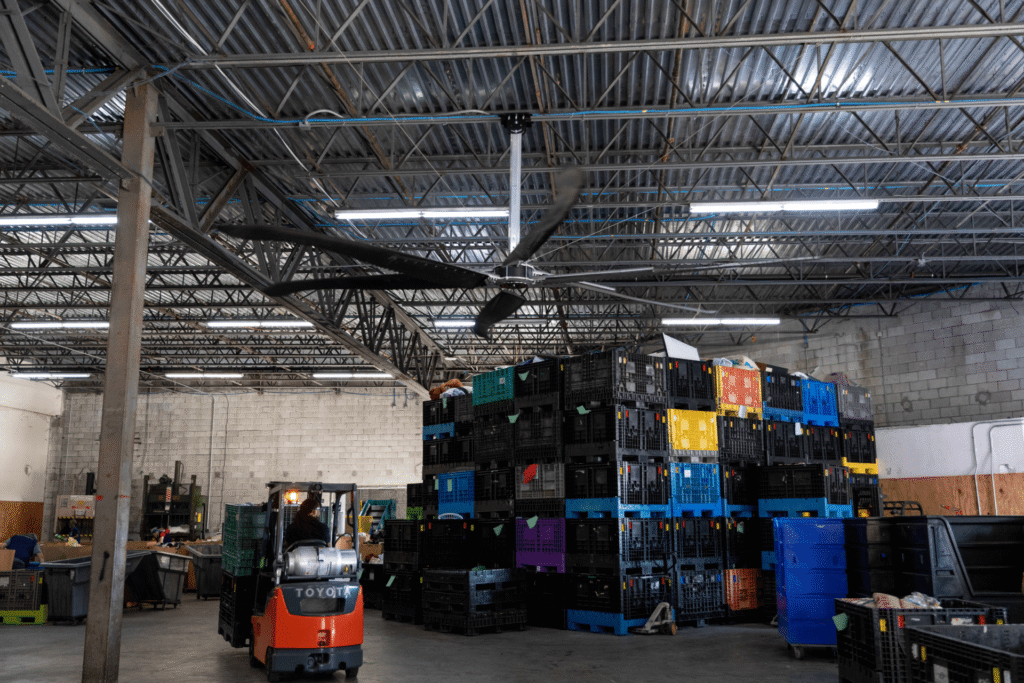 landscape2 1 HVLS & Industrial Ceiling Fan Installation Florida’s relentless heat and humidity can make large commercial spaces unbearable, directly impacting productivity, safety, and energy costs. When standard HVAC systems struggle to keep massive facilities comfortable, businesses turn to heavy-duty air circulation solutions. Lighthouse Energy is proud to offer professional HVLS fan installation across West Palm Beach and all of Palm Beach County, bringing superior cooling and airflow to the region's largest buildings.