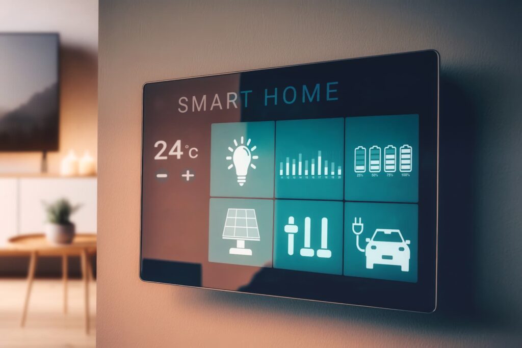 smart home interface showing temperature and energ 2026 01 05 05 24 20 utc 1 Home Lighthouse Energy provides all Residential, Commercial, and Industrial Electrical services!