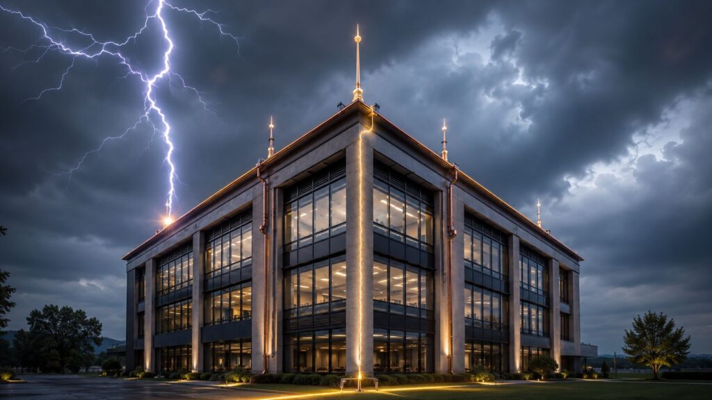 lightning protection for buildings lightning strike Lightning Protection for Buildings: A Practical Guide Lightning protection for buildings works when the owner treats it as coordinated infrastructure. The decision involves the building's use, construction, location, insurer expectations, governing standard, internal electronics, and maintenance records. A rod on the highest point may intercept a strike, but it won't automatically protect wiring, equipment, tenants, or business operations.