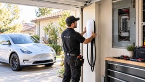 tesla charger installation electrician ev charger Blog Electricians Blog